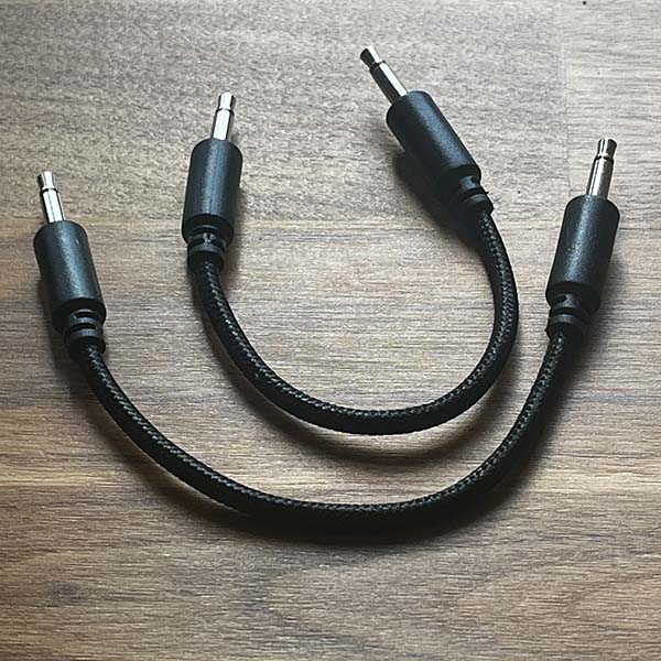 Câbles de patch tressés 10 cm